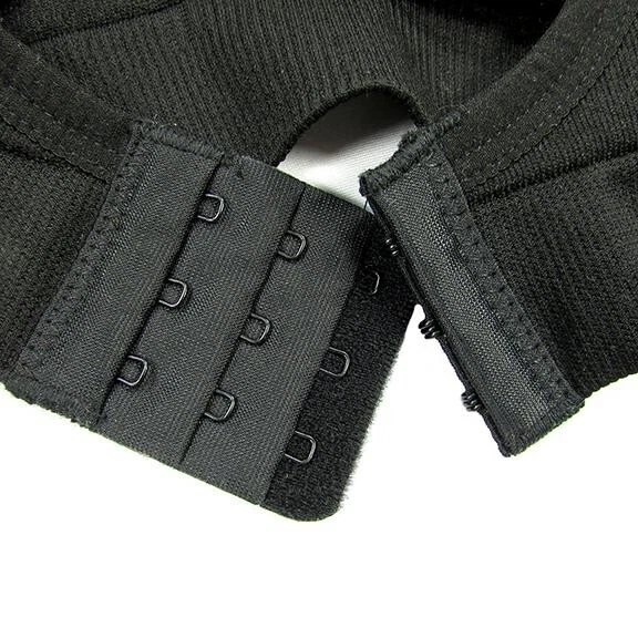 Sujetador de enfermería inalámbrico Coobie 237860 para mujer ropa interior negro liso talla única Foto 3 de 3