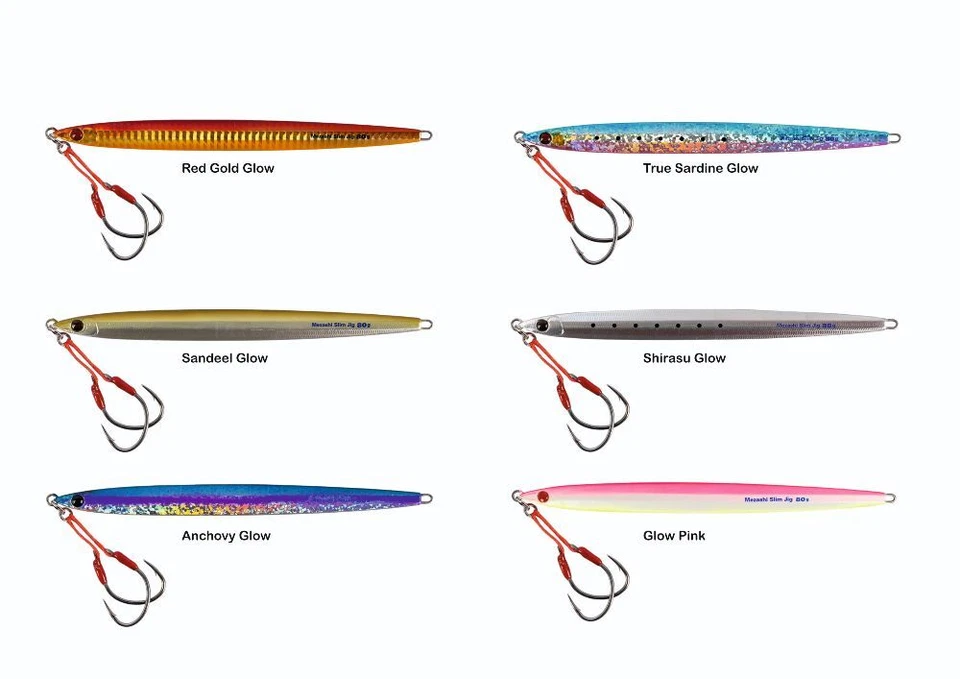 Mustad MEZASHI Slim Jig Jig-Köder 40g-200g Zocker Meeresköder Pilker Jiggen - Bild 2 von 4