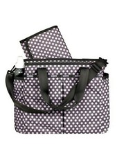LeSportsac Ryan Baby Diaper Bag w/ Changing Pad 7532-P136 PINKIE DOT