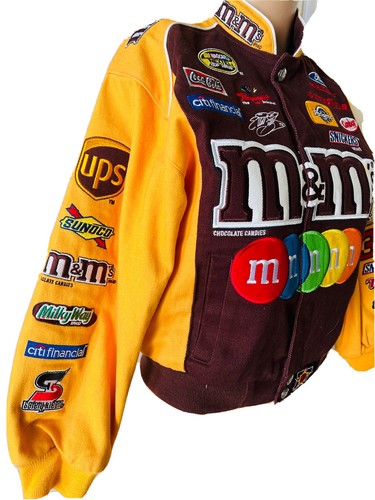 M\u0026M NASCAR Racing Jacket Elliot Sadler 