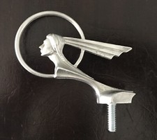 Vintage Indian Pontiac Hot Rod Rat Rod Indian Hood Ornament