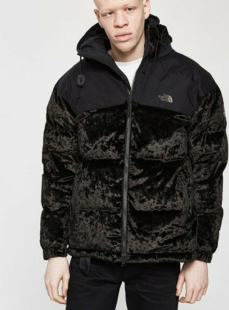 the north face black series urban velvet nuptse jacket