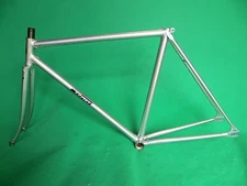 Rap Silver Keirin Frame Track Bike Fixed Gear Single Speed Pista