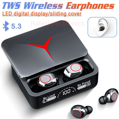 TWS Bluetooth 5.3 Wireless Earbuds Waterproof Headset Headphones Charging Case