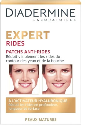 DIADERMINE EXPERT 12 ANTI-FALTEN-PFLASTER AUGEN MUND AKTIVATOR HYALURON NEU