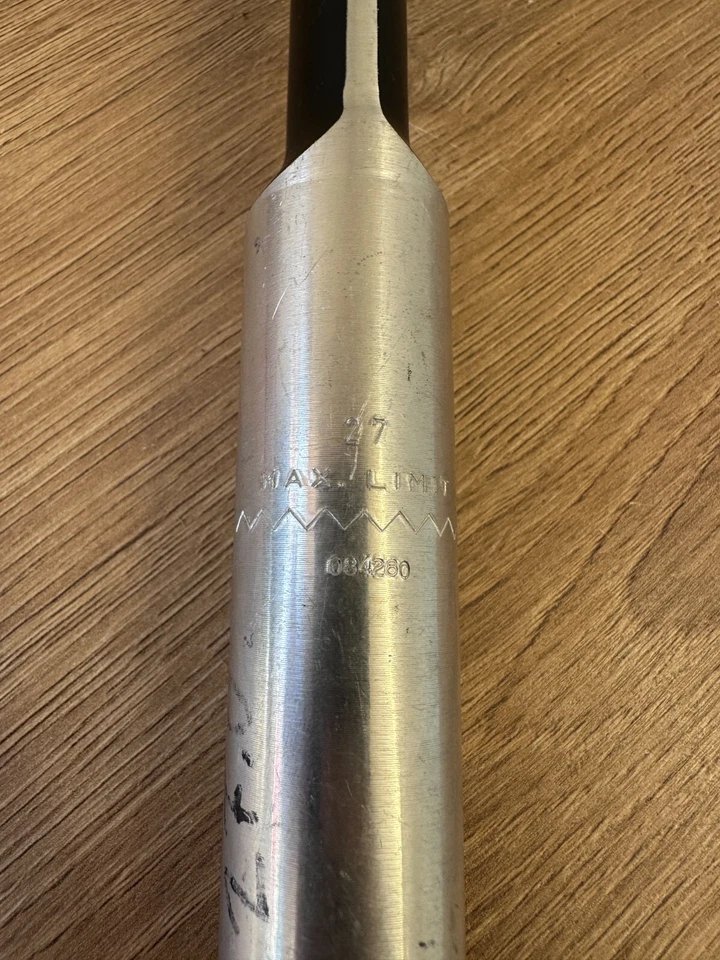 Piezas Bicicleta Retro Gipiemme Aero Tija de Sillín 27mm 195mm Foto 2 de 4