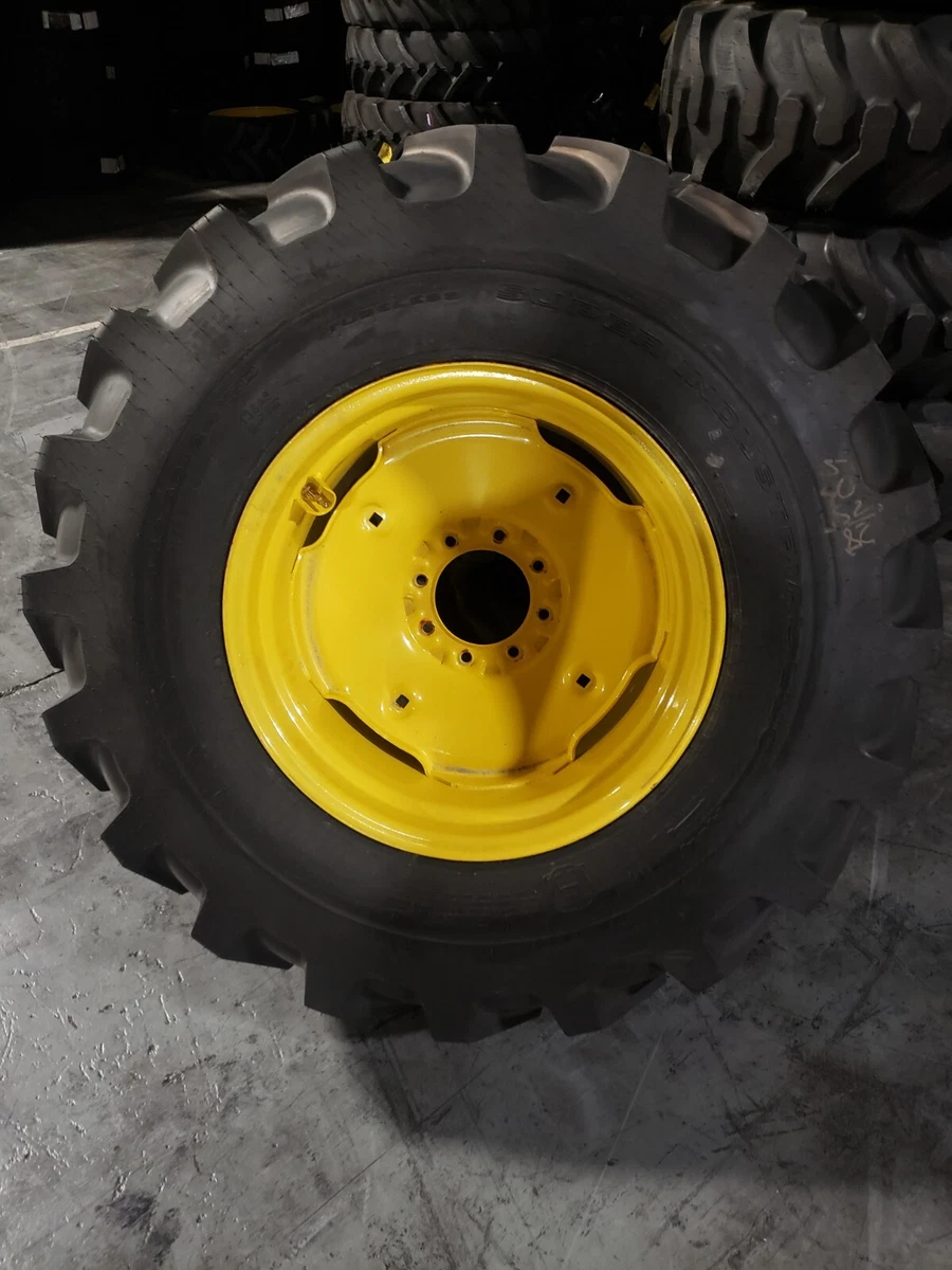 2) John Deere Tractor Tires Rims 480/80R50 (vg) Musser Bros, 54 OFF