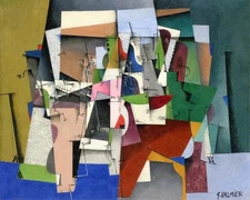 The Piano : 1920 : Georges Valmier : Archival Art Print