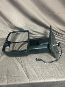 OEM, SIDE MIRROR ASSEMBLY, LH DRIVER, BLACK, 2019-2025 CHEVY 4500/5500/6500
