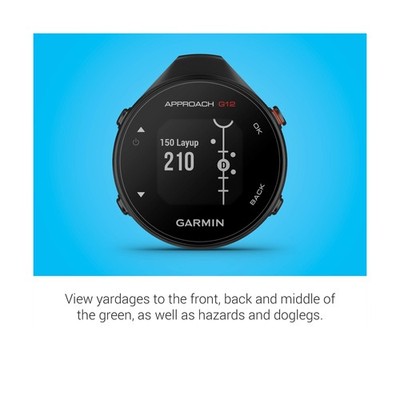 Garmin Approach G12 Golf Watch - Black for sale online | eBay