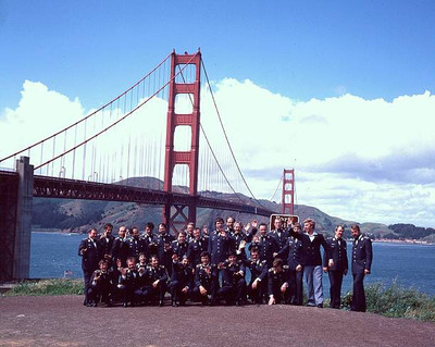 Gunter Noris Big Band of the German Armed Forces trip to the USA - 1979 Photo