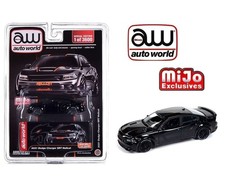 AUTO WORLD - BLACK - 2021 DODGE CHARGER SRT HELLCAT  - MIJO USA EXCLUSIVE