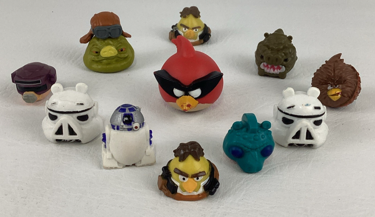Angry Birds Star Wars Mini Figure Topper Chewbacca Greedo Pig Leia