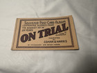 Broadway Play 'On Trial' Souvenir Postcard Album 1914 Picture Postcards — photo 1