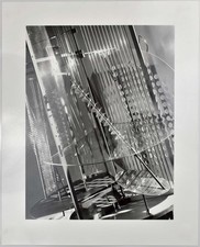 Moholy-Nagy, Licht-Raum-Modulator, Detail, 1922-1930. [Sign. Orig.-Fotografie].