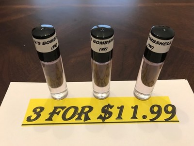 Victoria s Secret Bombshell (W) Roll On Perfume Body Oil 1/3oz (3 for $11.99)