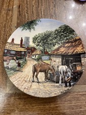 Royal Doulton. Journey Through The Village - The Smithy. Collector’s Plate. 