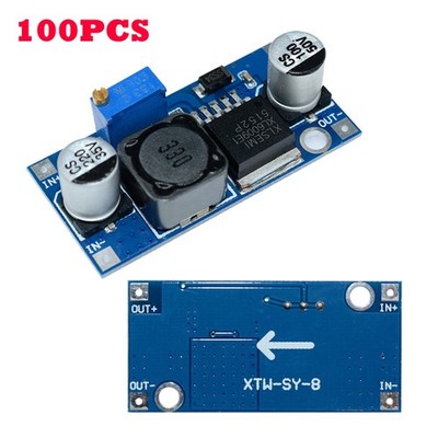 100PCS XL6009 DC-DC Step Up Adjustable Boost Module 4~32V to5~35V Replace LM2577