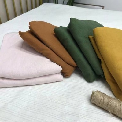 High Count Soft 100% Linen Bedding Set - Antibacterial & Dry Comfort