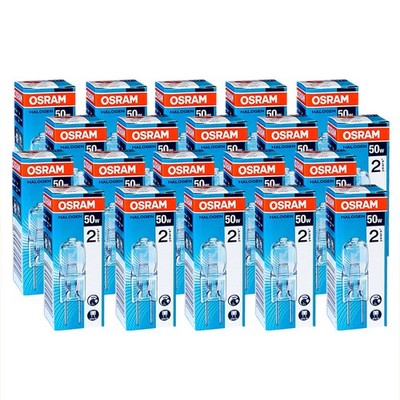 20 x Osram GY6,35 Halogen Stiftsockellampe 35Watt 12V Halostar warmweiß dimmbar