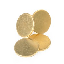 H62 Solid Brass Discs Blanks Thick 0.3mm  5mm Metal Round Sheets Dia 10 - 300mm