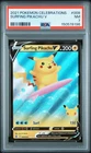 2021 POKEMON CELEBRATIONS #008 SURFING PIKACHU V PSA 7
