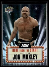 2025 Upper Deck AEW Wrestling Here From The Start #HS-3 Jon Moxley