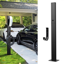 Ufixed Tesla Charger Pedestal Outdoor Ev Charger Stand Holder For Ev Charging