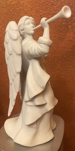 Vtg 1992 Avon 7” GABRIEL Porcelain Figurine White NATIVITY COLLECTIBLES NWOB - Picture 12 of 23