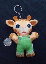 Plush giraffe Keychain