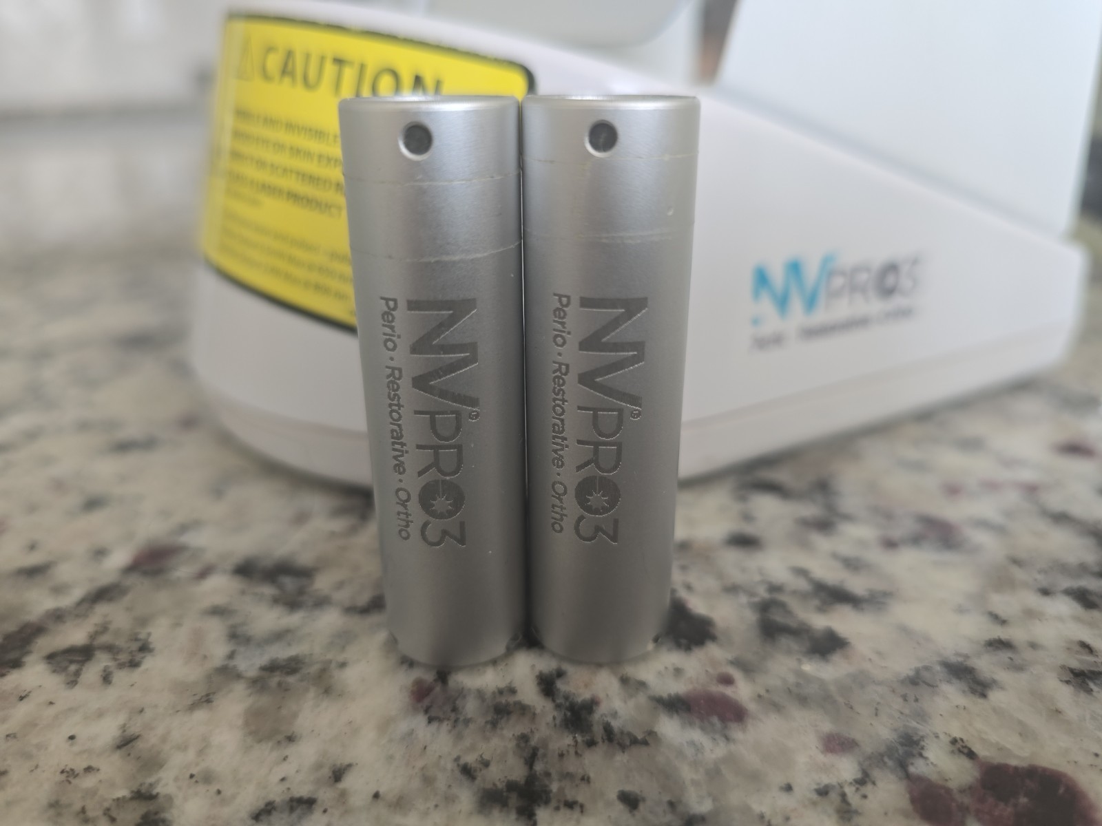 TWO (2)Denmat Rechargeable Lithium Ion Batteries for NV PRO3 Microlaser