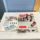 Lego Legoland Exxon Gas Station 6375 - Complete W/ Instructions - 1980