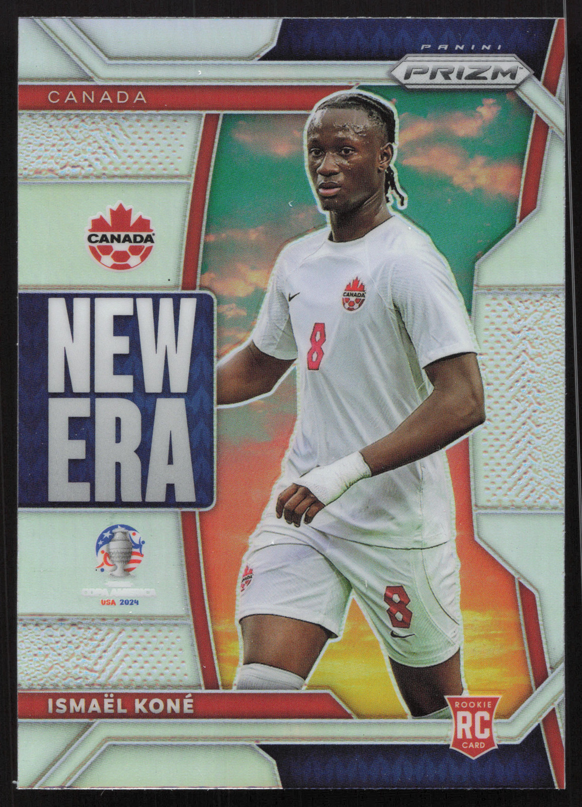 2024 Panini Prizm CONMEBOL Copa America #4 Ismael Kone New Era Silver