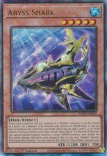 Abyss Shark (PUR) - RA03-EN030 - NM - Ultimate Rare - 1st ed - Yugioh