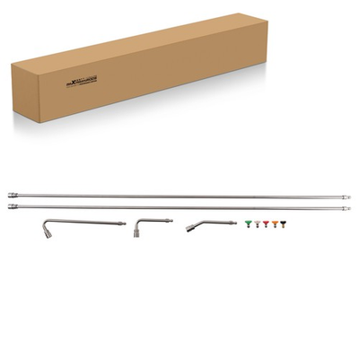 #ad 120quot; Pressure Washer Extension Rod for Washer w Curved Wands amp; Nozzles 1 4quot; QC $73.00