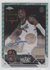 2023 Topps Chrome OTE Overtime Elite Aqua Refractor 89/99 Somto Cyril Auto 1pe9
