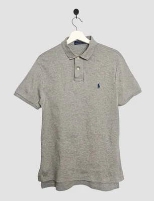 Polo Ralph Lauren Herren Polo-Shirt, Größe M, Farbe Grau - Bild 1 von 4