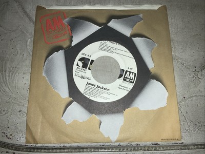 Janet Jackson - The Pleasure Principle - 1986 US, A&M Records, **PROMO**