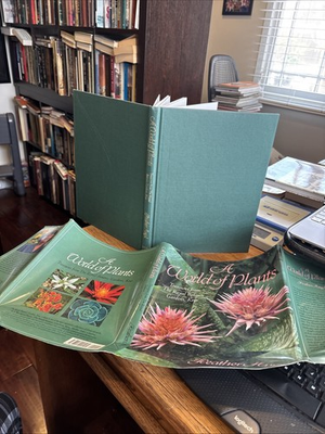 #ad #ad A WORLD OF PLANTS : ROYAL BOTANIC GARDENS KEW Heather Angel 1993 hcdj 1st US $17.50