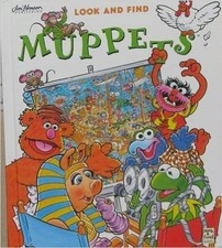 LOOK AND FIND MUPPETS By Colette Moran - Hardcover *Excellent Condition*