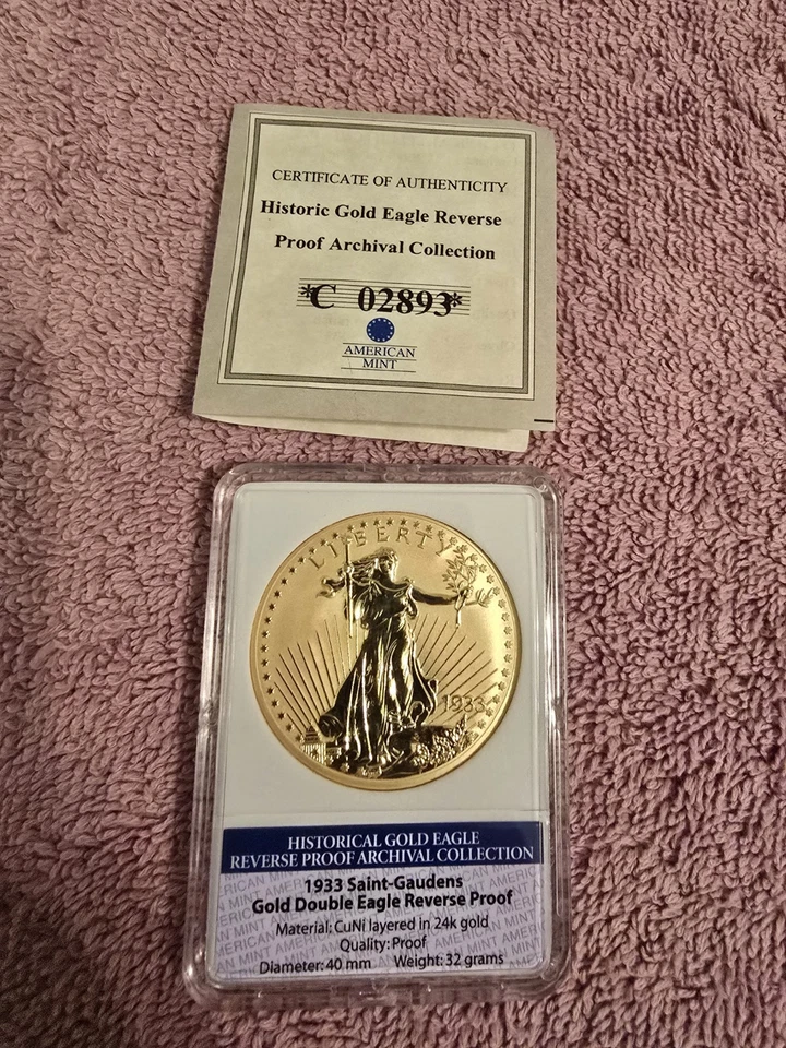 American Mint Collectible Patriotic Coins - Image 4 of 4