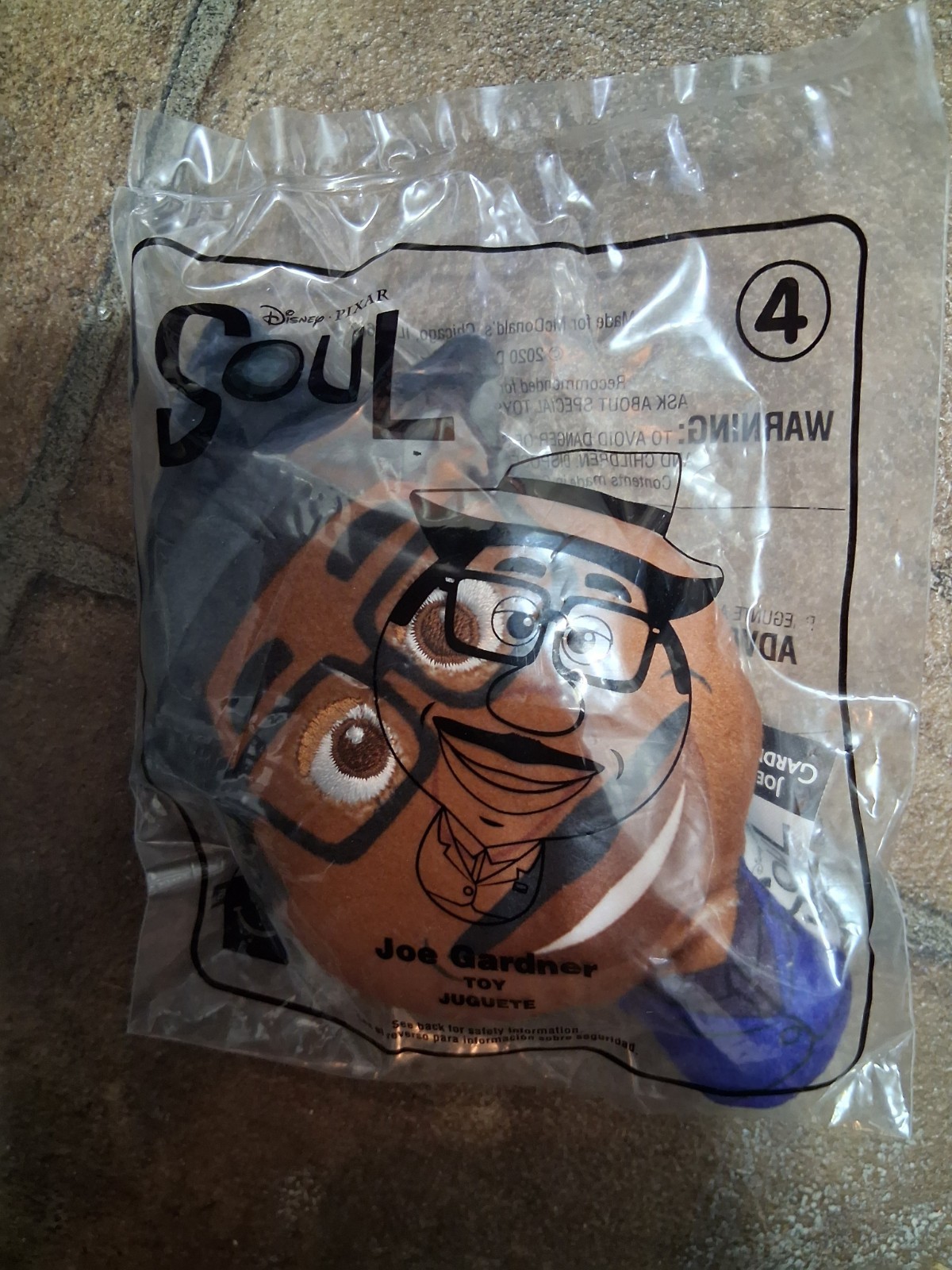 McDonald's 2020 Disney Pixar Soul Joe Gardner Happy Meal Toy NIP #4