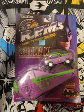 Tonka RPMs Batman The Dark Knight Collection Joker Mobile Launcher Sealed Card