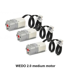 4pcs for Wedo 2.0 Medium Motor Function 45300 Robot For LEGO Building MOC Parts