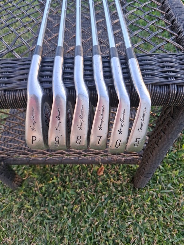 Tommy Armour 845s Silver Scot 5-P Irons RH Stiff Flex Steel Shafts Nice