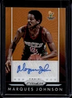 2015-16 Panini Prizm Marques Johnson Auto Autograph Orange #/65 Bucks