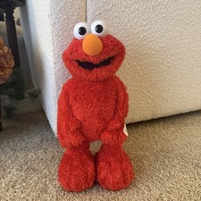 T.M.X. Elmo Plush Toy Animated Talking Sesame Street Red Tested Works