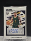 2025-26 Panini Donruss Yaxel Lendeborg Donruss Ink #INK-YXL Auto Warriors NIL