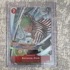 One Piece CCG Roronoa Zoro OP14-015 Rush 8000 Power English Character Card