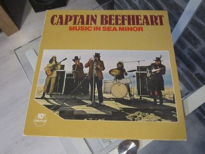 Vinyl 25 cm 10' Captain Beefheart - Musik in Sea Minor. UK Press 1983.